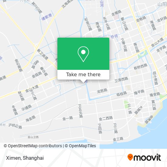 Ximen map