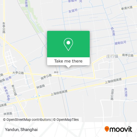 Yandun map