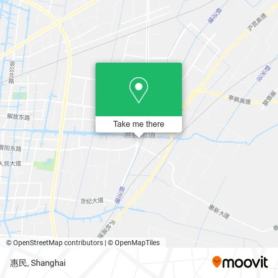 惠民 map