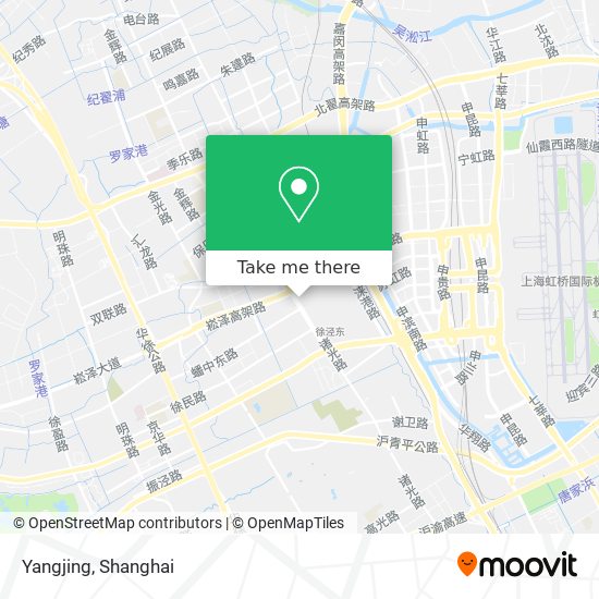 Yangjing map