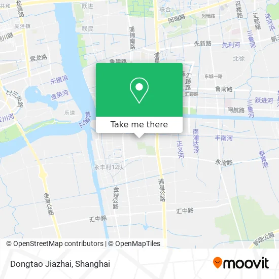 Dongtao Jiazhai map