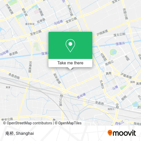 庵桥 map