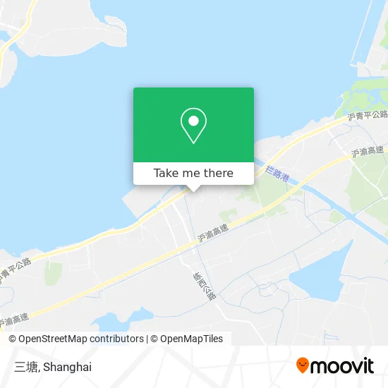 三塘 map