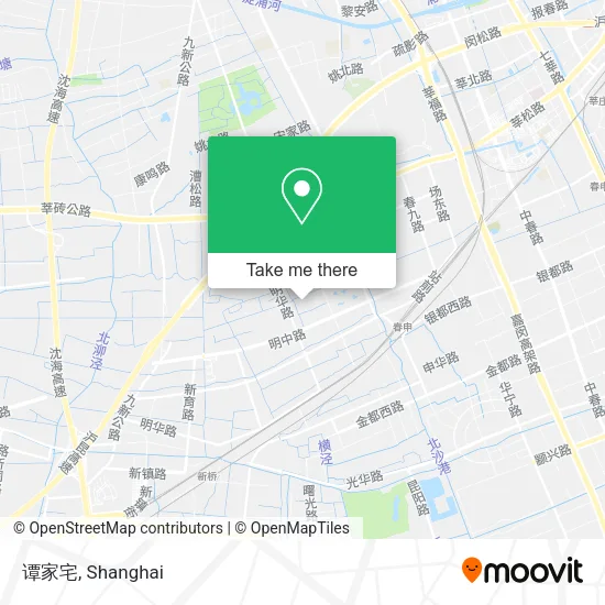 谭家宅 map
