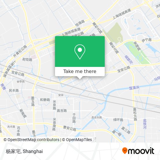 杨家宅 map