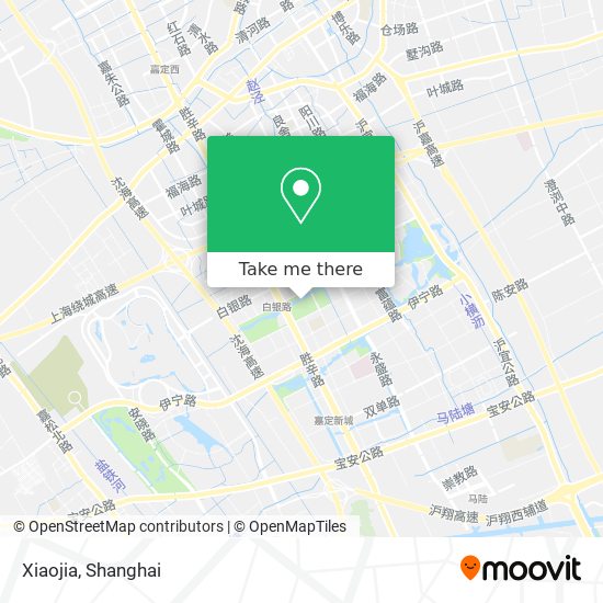 Xiaojia map