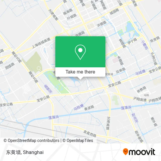 东黄墙 map