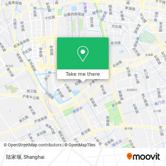陆家堰 map