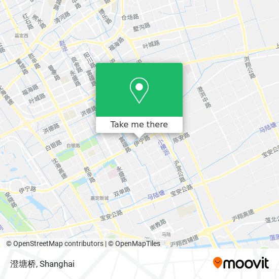澄塘桥 map