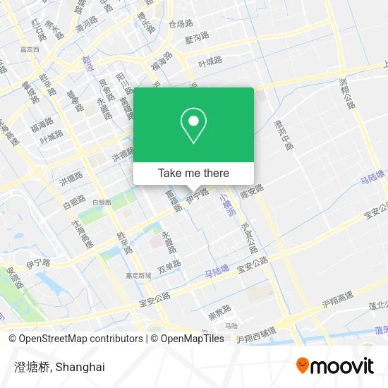 澄塘桥 map