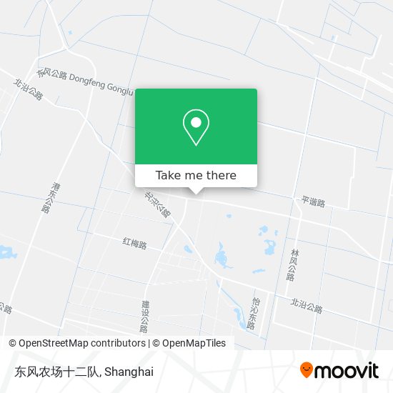 东风农场十二队 map