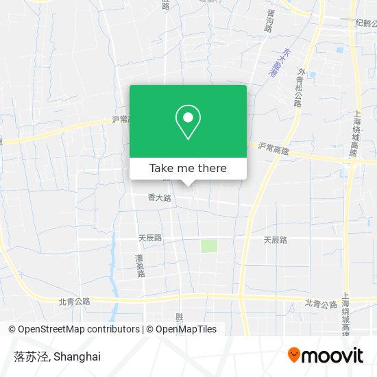 落苏泾 map