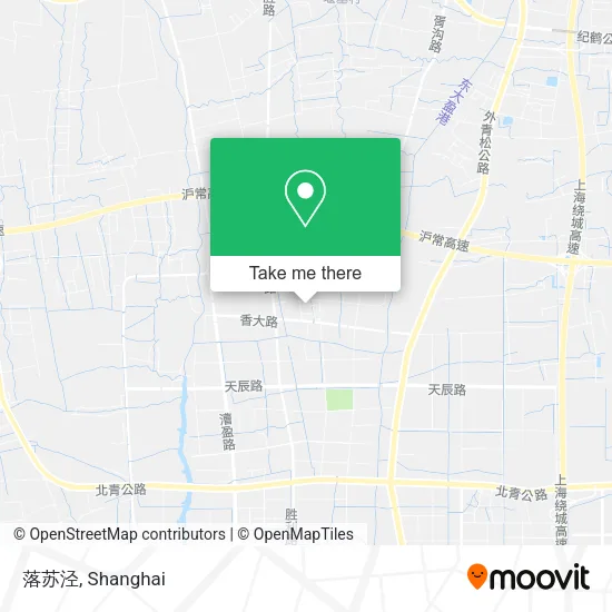 落苏泾 map