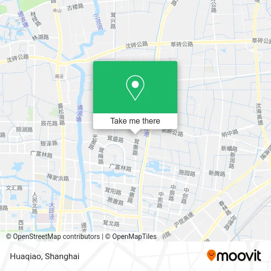 Huaqiao map