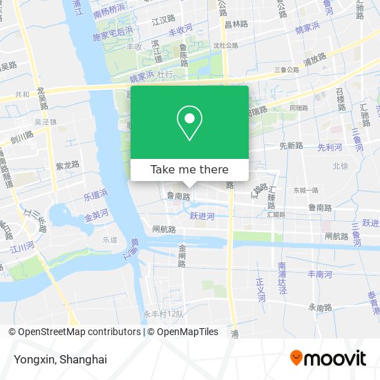 Yongxin map