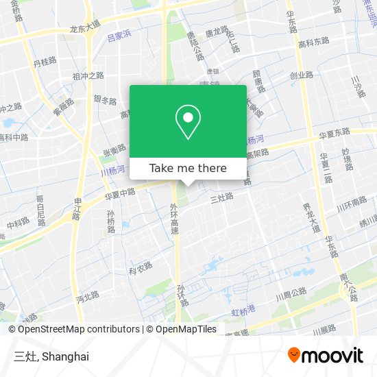 三灶 map