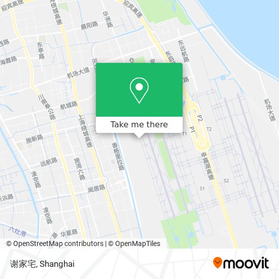 谢家宅 map