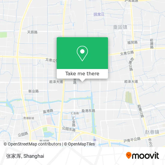 张家厍 map