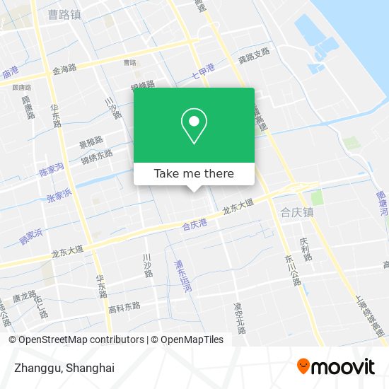 Zhanggu map