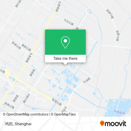 鸿田 map