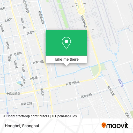 Hongbei map
