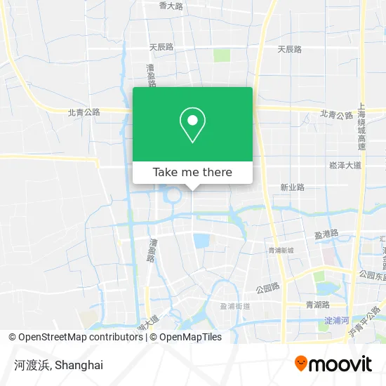 河渡浜 map