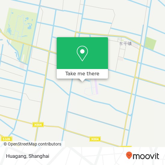 Huagang map