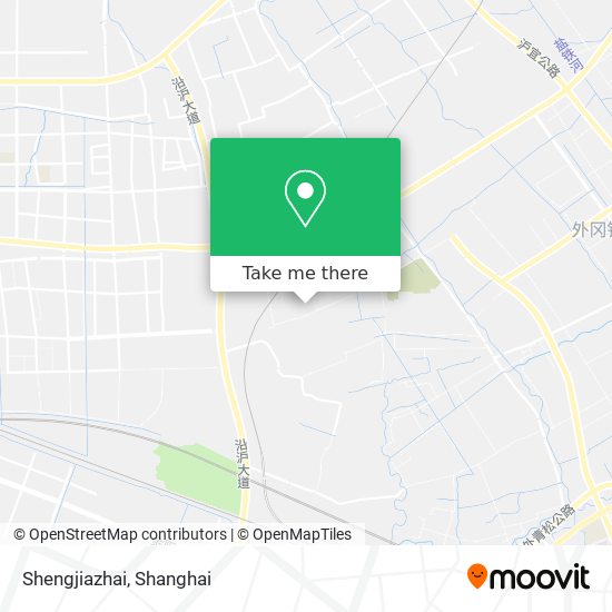 Shengjiazhai map