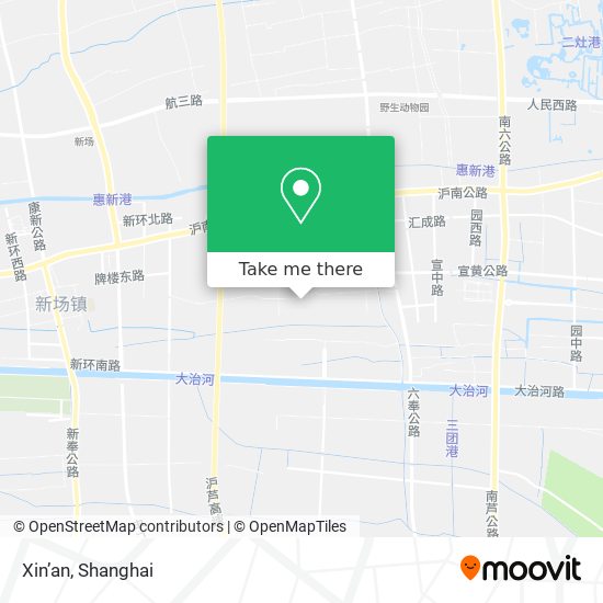 Xin’an map