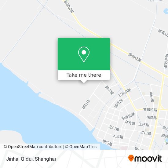 Jinhai Qidui map