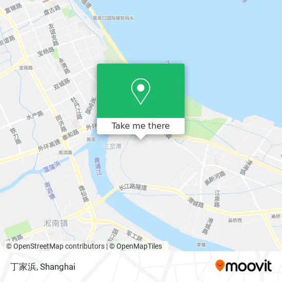 丁家浜 map
