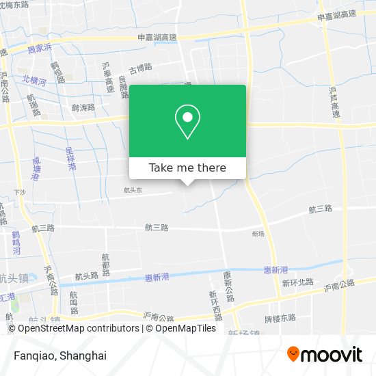 Fanqiao map