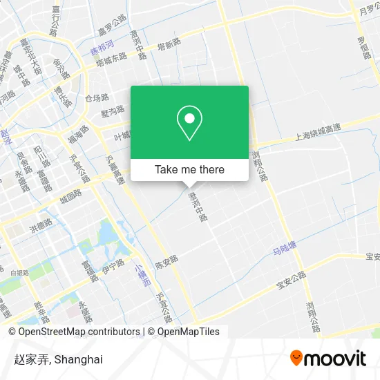 赵家弄 map