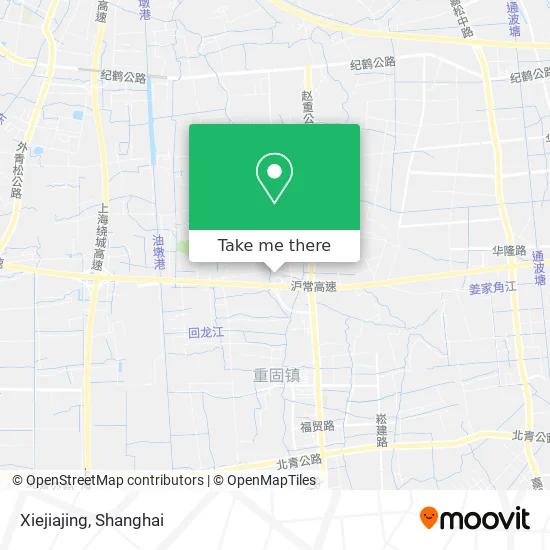 Xiejiajing map