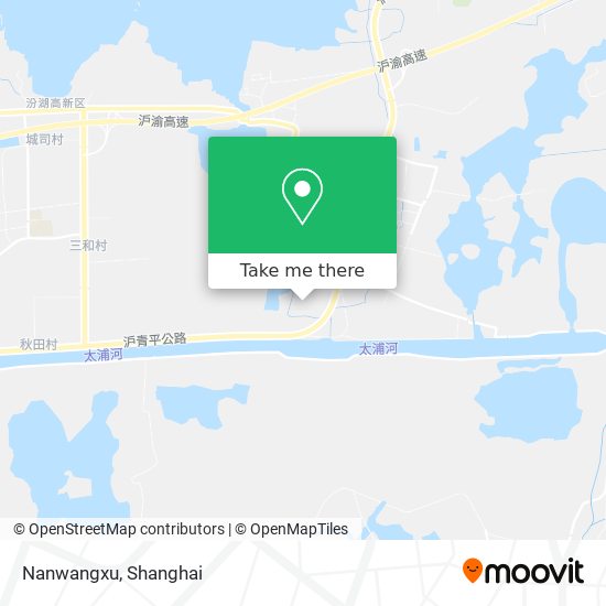 Nanwangxu map