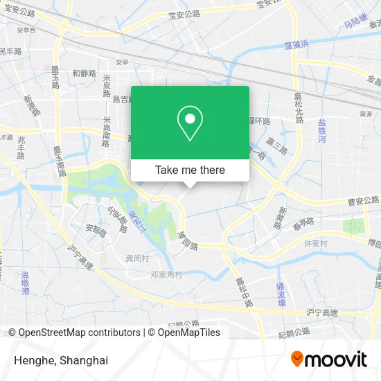 Henghe map