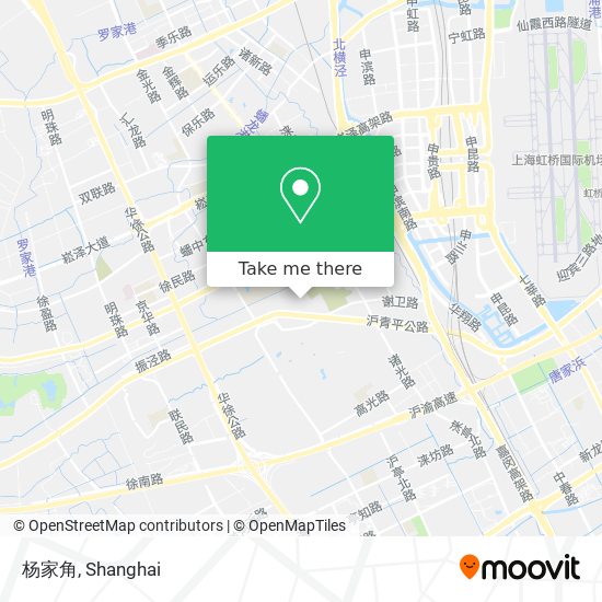 杨家角 map