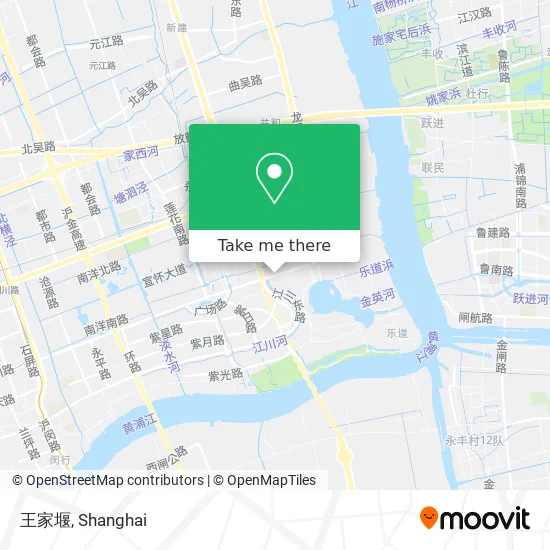 王家堰 map