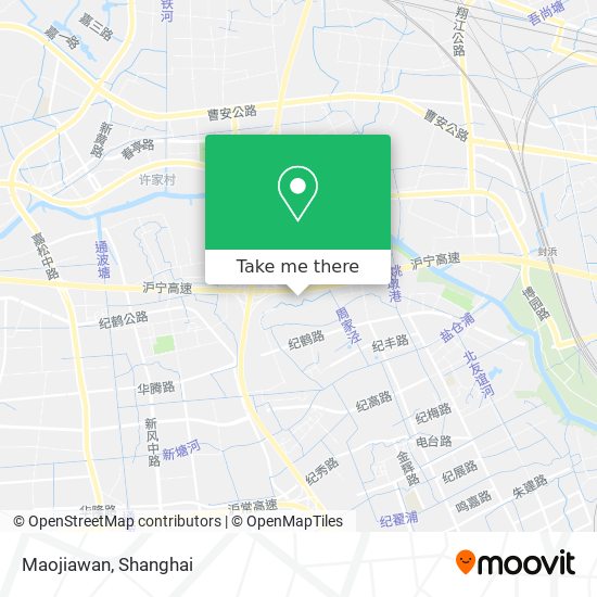Maojiawan map