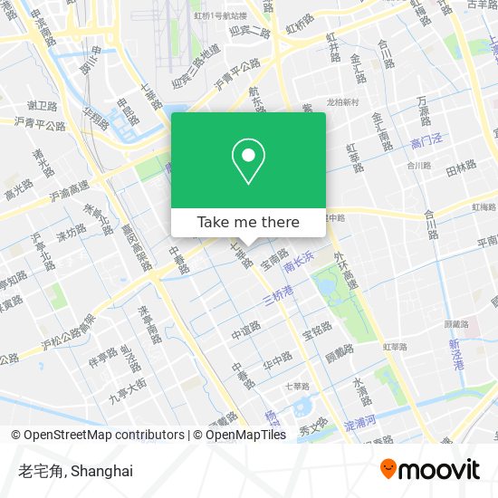 老宅角 map