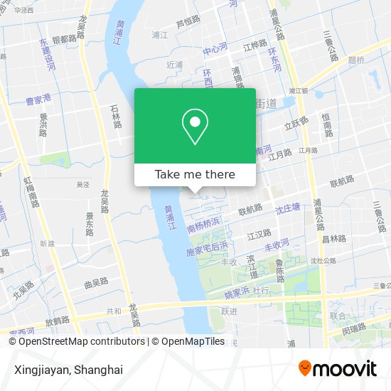 Xingjiayan map