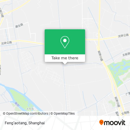 Feng’aotang map