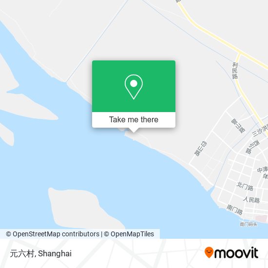 元六村 map