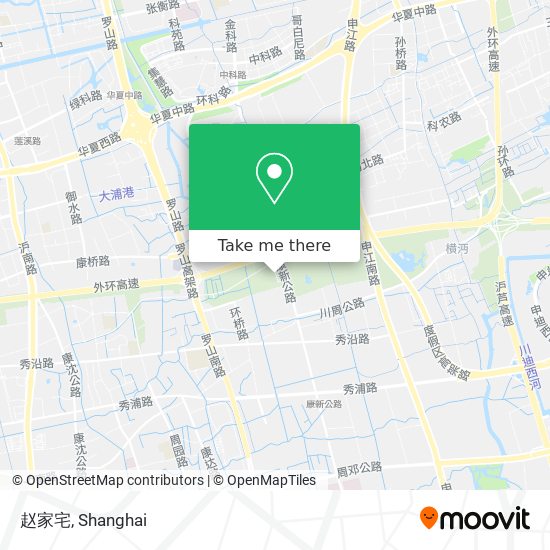 赵家宅 map