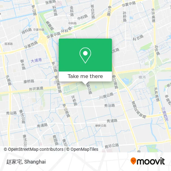 赵家宅 map