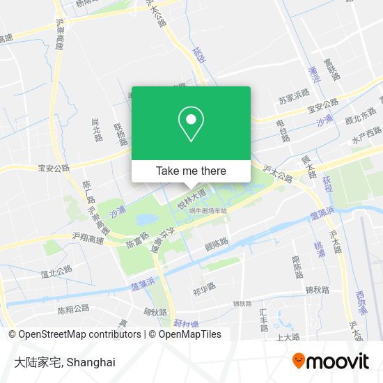 大陆家宅 map