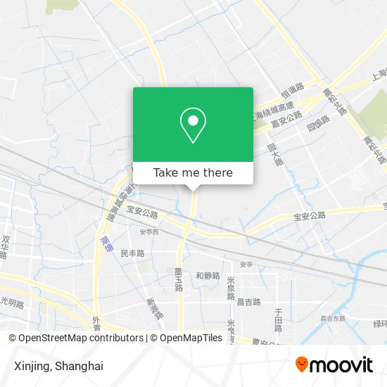 Xinjing map