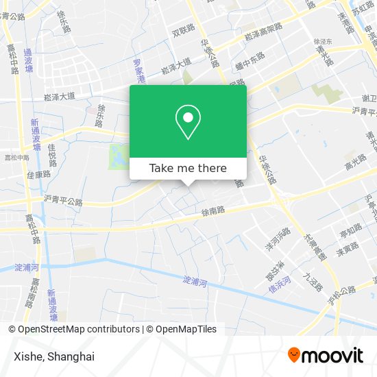 Xishe map