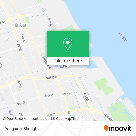 Yangxing map