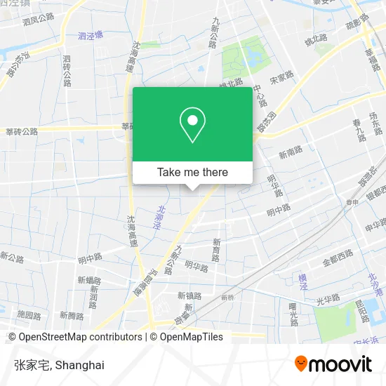 张家宅 map